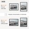 18x24 Picture Frame Set of 6, Display Pictures 16x20 with Mat or 18x24 Without Mat, 18x24 Poster Frame for Wall Hanging Horizontally and Vertically, Black